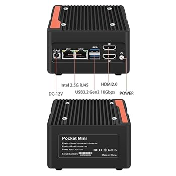 N150 ミニPC ブラック MINIX NEO Z150 Aero PRD Mini PC with 16GB DDR4/512GB M.2