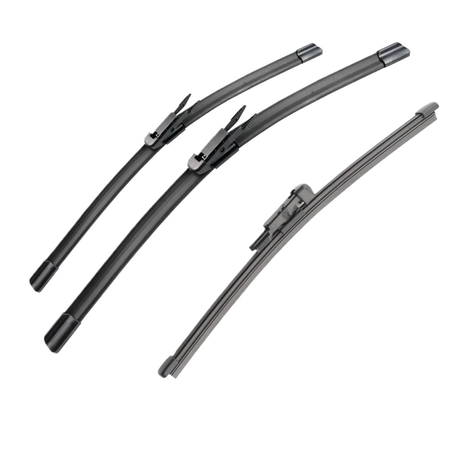 Limpia Parabrisas Para Benz Clase A W176 A160 A180 A200 A45 2013-2015 Juego Limpiaparabrisas Delanteros Traseros 24" + 19" + 10" Juego Escobillas Limpiaparabrisas