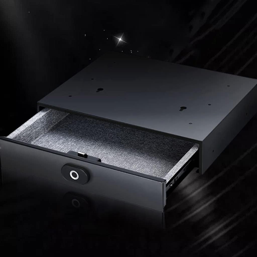 Cassaforte intelligente nascosta con impronte digitali e Bluetooth, cassaforte biometrica da soffitto, cassaforte per armadio, tastiera touch per casa, ufficio, mini archiviazione | Serratura digitale