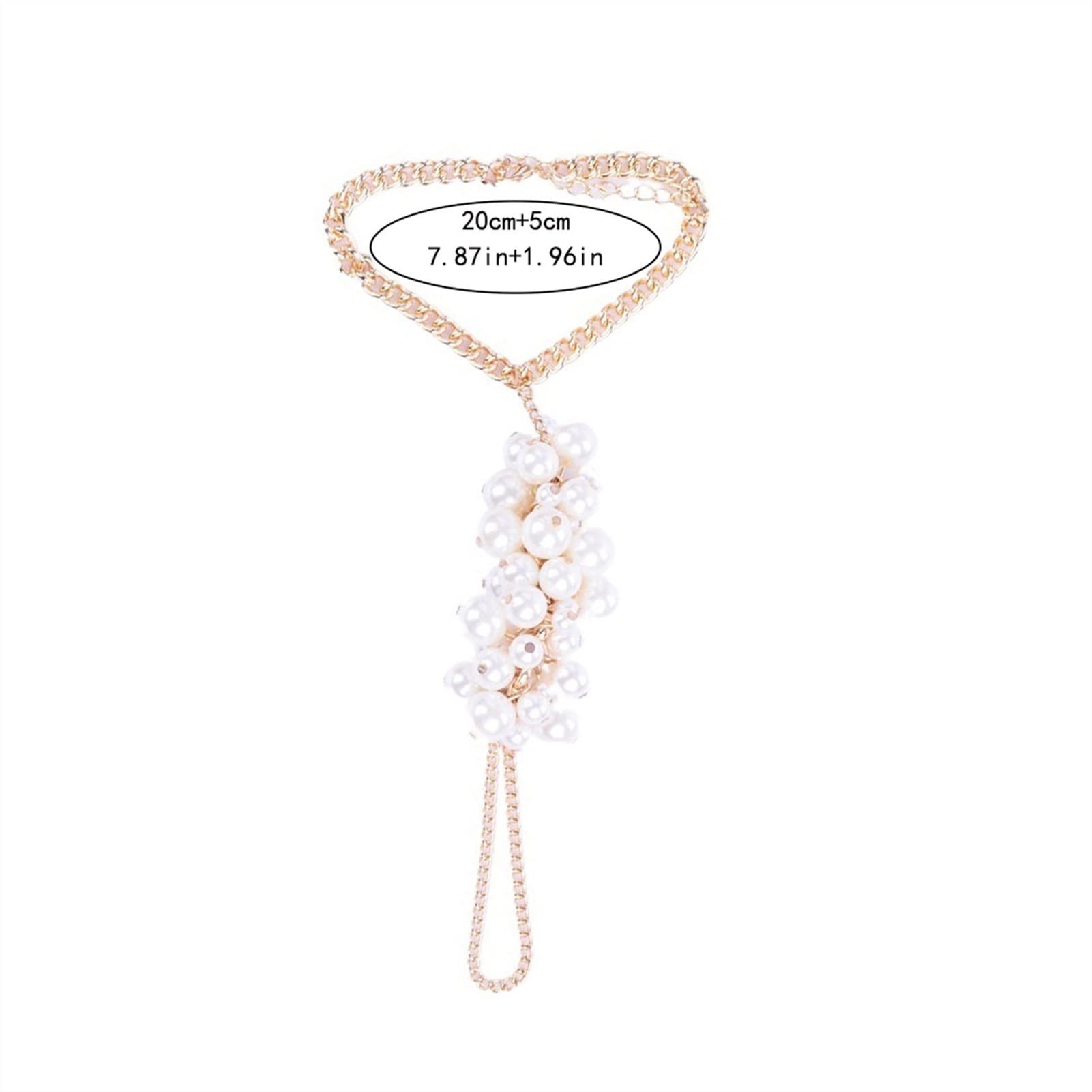 Pulseras de Tobillo Tobillera con Cuentas de múltiples Capas a Mano - Calzado de Perlas Boho - Accesorios de pie Ajustables para Mujer Tobilleras para Mujer