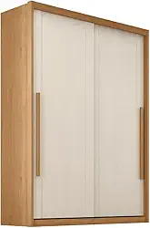 Guarda Roupas Casal 2 Portas de Correr 3 Gavetas 100% MDF Ravena