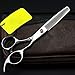 Produktbild GPWDSN Haustier Haarschnitt, Friseur Schere, Home Shear Kit für Männer Frauen Pet Friseur Schere Kits Edelstahl Haarschneideschere Set, Zahnschnitt6 Zoll