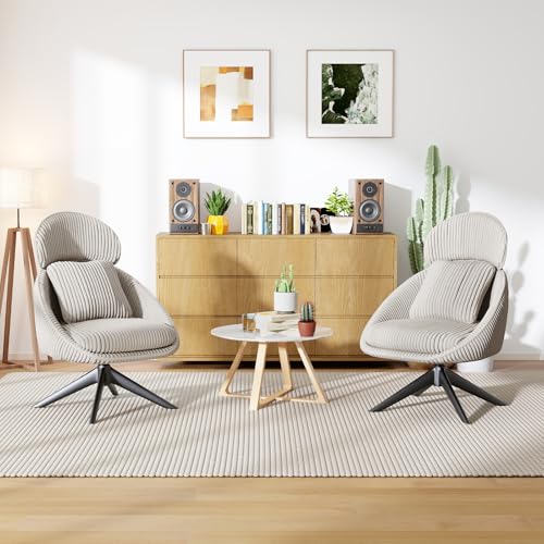 Sillón Plegable Corduroy Gris miniatura 5