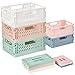 5 Stück Klappkiste Plastik Klappkorb, Klappkiste Klein(20*15*9cm) Mini klappbox(15*10*5.7cm)Tragbar Aufbewahrunskisten Bunt Stabil Faltbare Aufbewahrungskiste, für Zuhause, Büro, Geschäft, Schule Faltbare günstig Kaufen-5 Stück Klappkiste Plastik Klappkorb, Klappkiste Klein(20*15*9cm) Mini klappbox(15*10*5.7cm)Tragbar Aufbewahrunskisten Bunt Stabil Faltbare Aufbewahrungskiste, für Zuhause, Büro, Geschäft, Schule