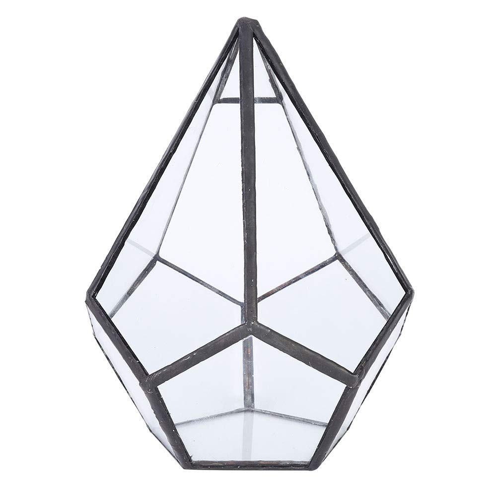 Stilvolle geometrische Terrarium Glas Blumentopf Pflanze Luft Sukkulenten Terrarium Box Schmuckschatulle Glas Home Decoration