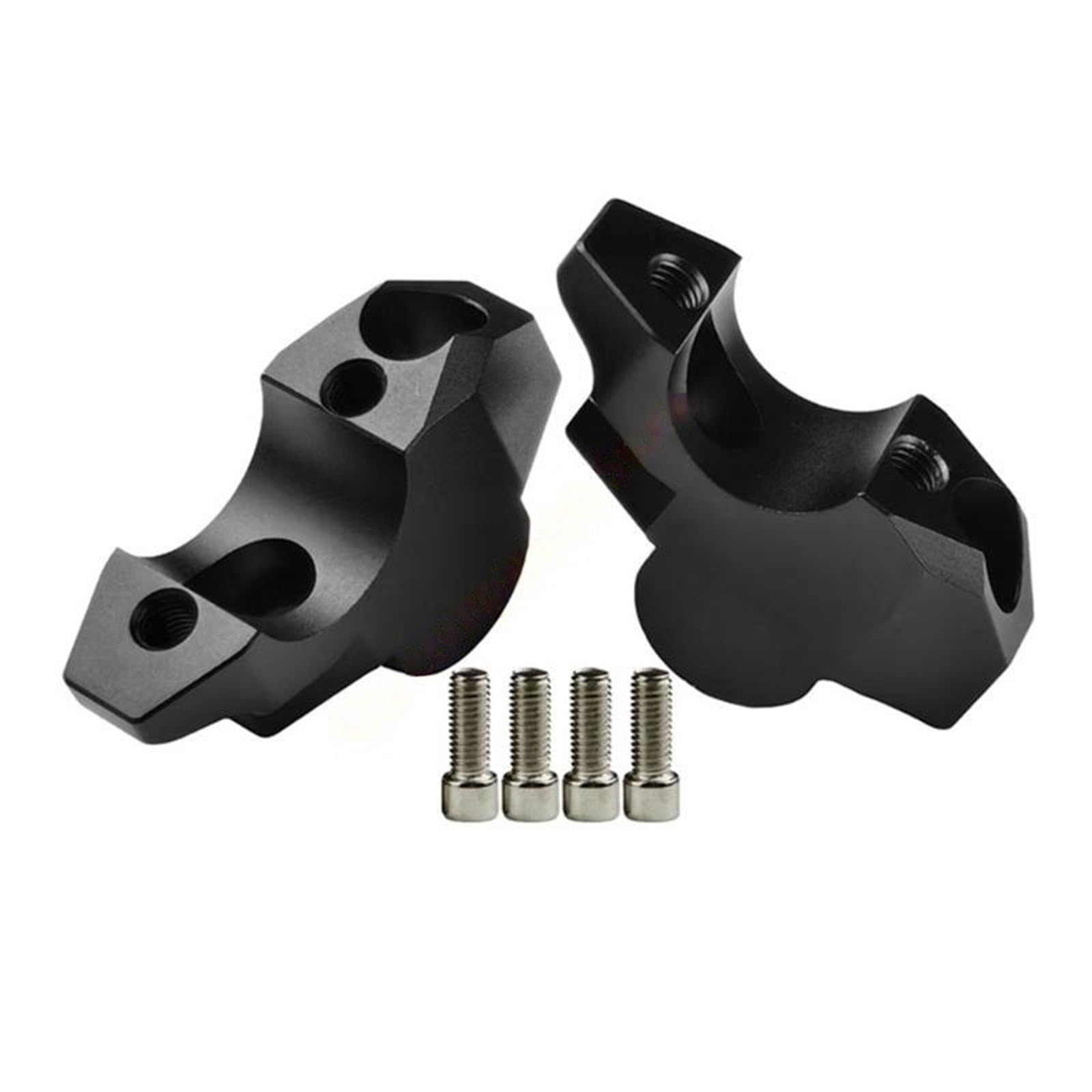NADCFN Motorbike Modified Accessories Fit For 150/160 Motorcycle Handlebar Risers Handlebar Riser(Black)