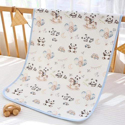 Matelas à langer imperméable grand format lavable pour lit et crèche - 3