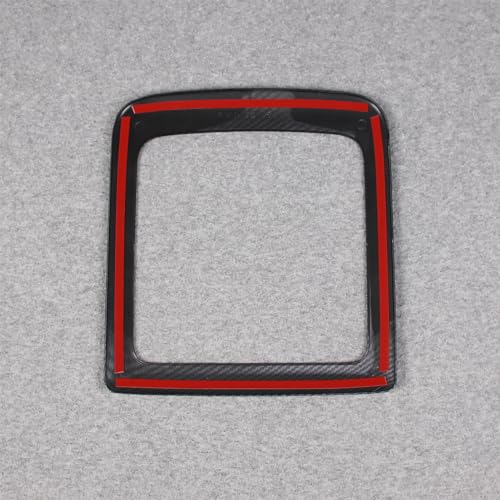 Portavasos trasero coche patrón fibra carbono miniatura 5