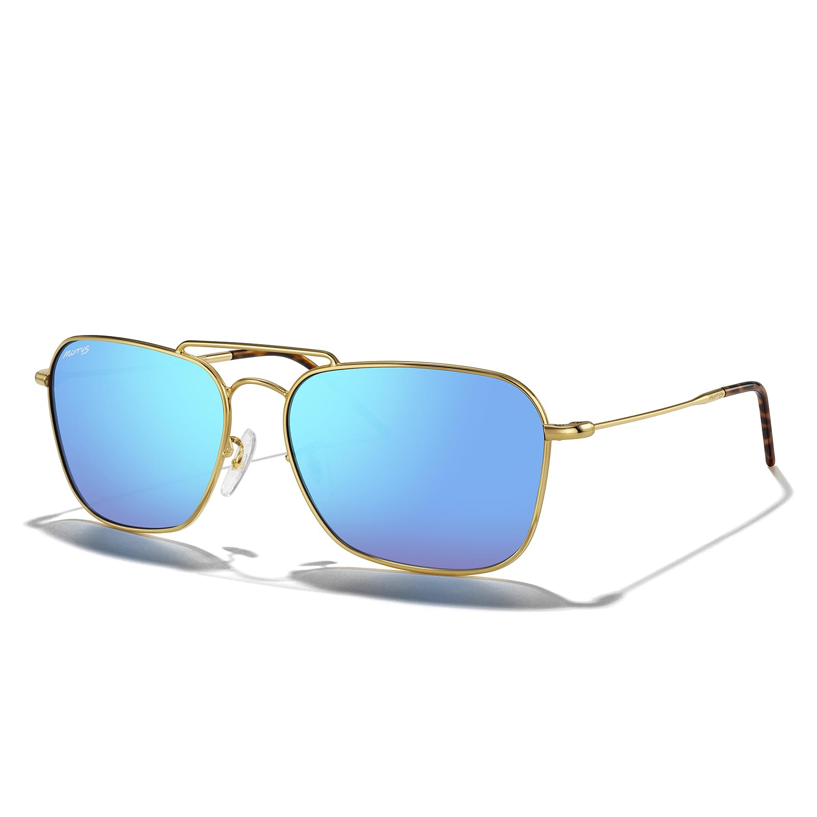 Square Aviator Polarized Sunglasses for Men Women S6028