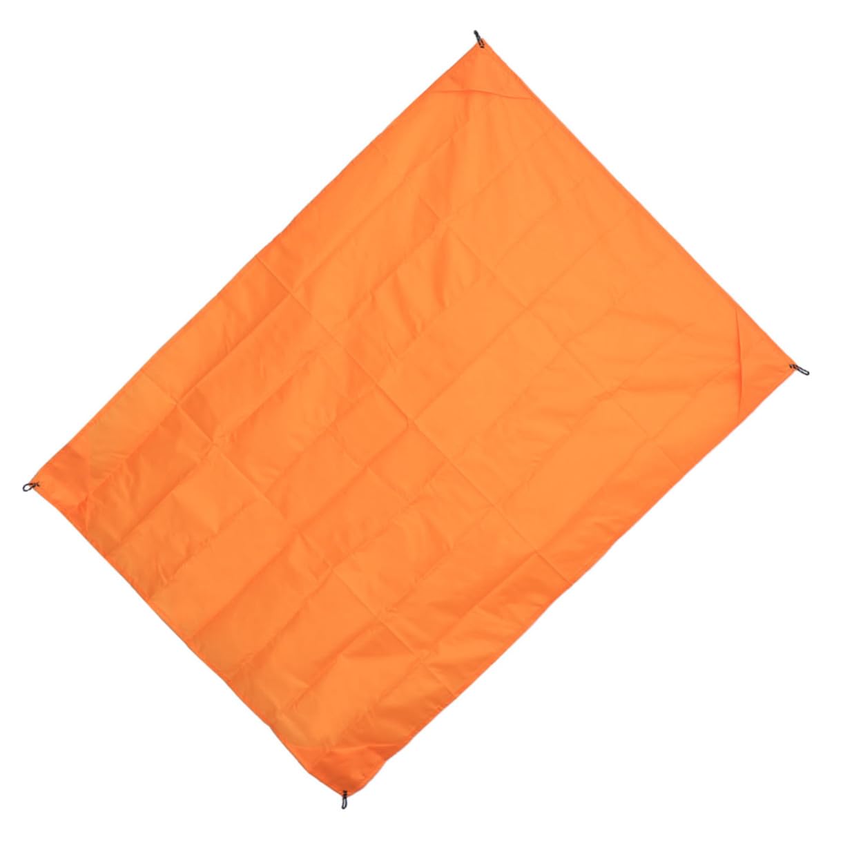 JOINPAYA Lightweight Mini Folding Beach Mat Portable Outdoor Camping Pad Blanket Orange for Picnics Hiking and Beach Activities Durable Sandproof Design Easy to Carry