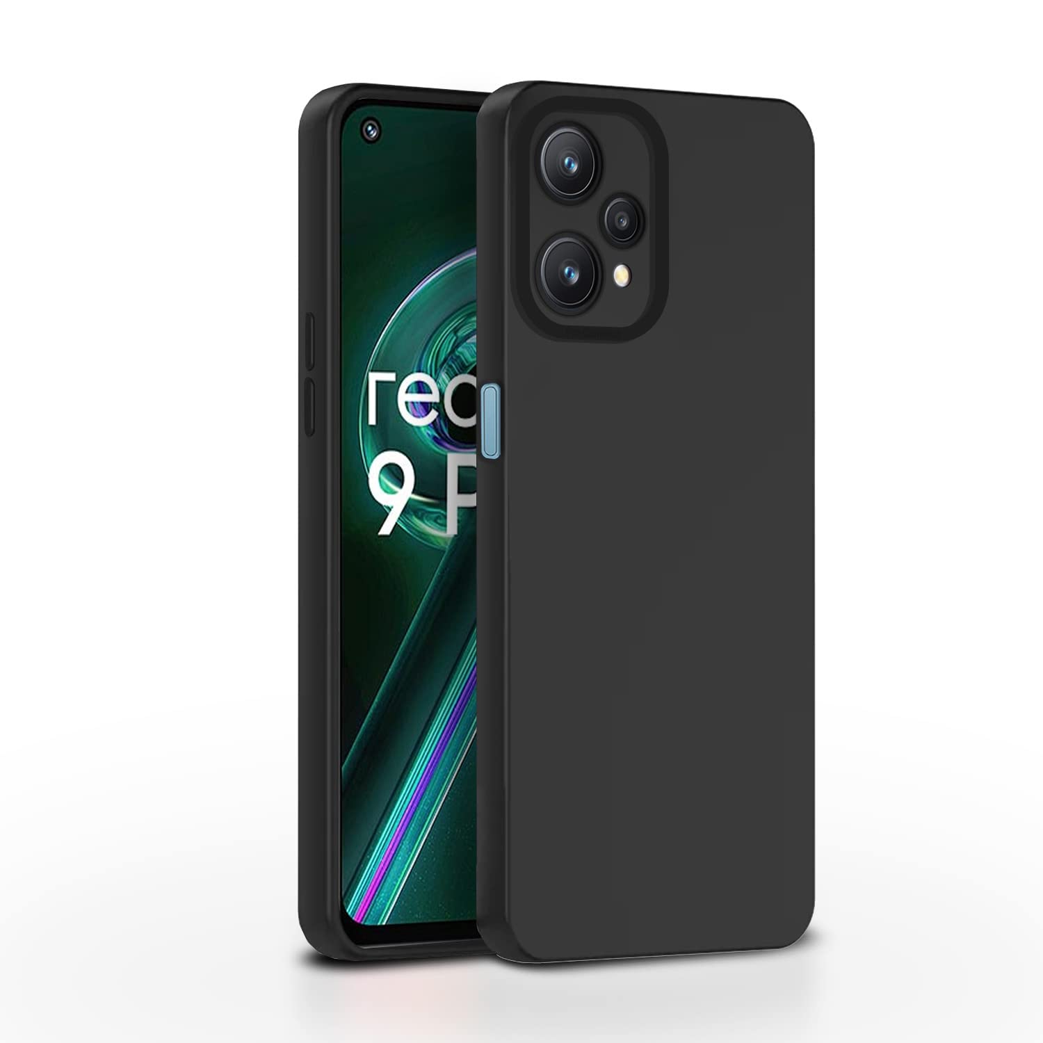 Pikkme Realme 9 Pro 5G Back Cover Soft Matte Liquid Silicone TPU | Camera Protection | Shockproof Slim Back Case for Realme 9 Pro 5G (Black) (B0BNB7FZHC) Amazon Price History, Amazon Price Tracker