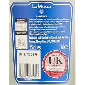 La Mosca Classic Sambuca. 70 cm