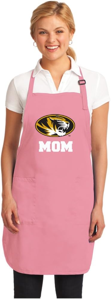Broad Bay Pink University of Missouri Mom Apron DELUXE MIZZOU Mom Aprons MADE IN THE USA