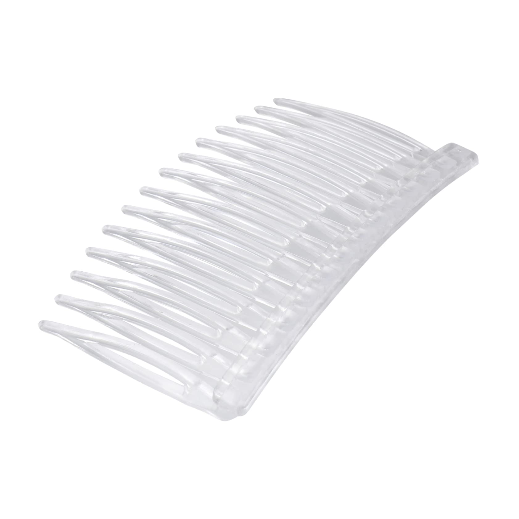 Beaupretty 10pcs Transparent Plastic Hair Clip Combs Elegant Side Combs for Women Classic Design for Everyday Use Lightweight Hair Accessories Various Occasions