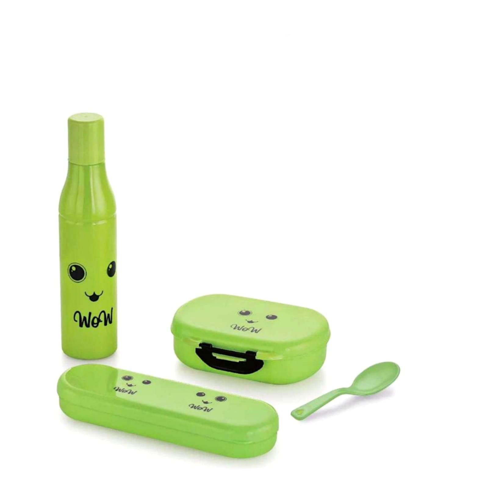 Veer Chintu Gift Set Of Pencil Box , Lunch Box, Bottle For Small Kids, Multicolor