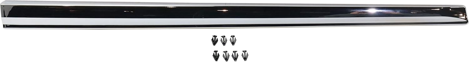 Garage-Pro Front Door Molding Compatible with Nissan Pathfinder 2013-2017 Driver Side Upper Chrome