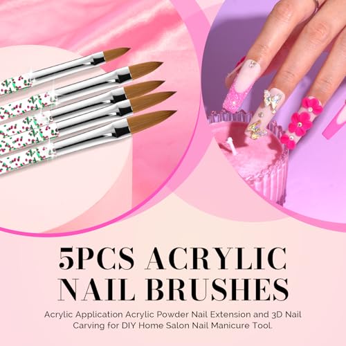 MelodySusie Cortaúñas y Set de 31 Pinceles para Uñas miniatura 7