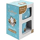 Sheepworld Weihnachts-Socken & Tasse Lieblingsmensch: Geschenkset. Socken Größe 36-40