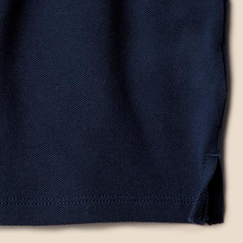 Amazon Essentials Boys and Toddlers' Cotton Spandex Pique Polo Shirt, Pack of 34
