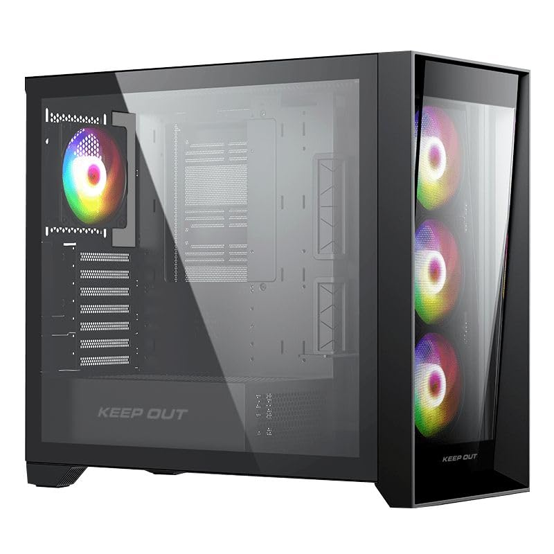 Keep Out Caja E-Atx XC-911 PRO MASTER Type-C ARGB