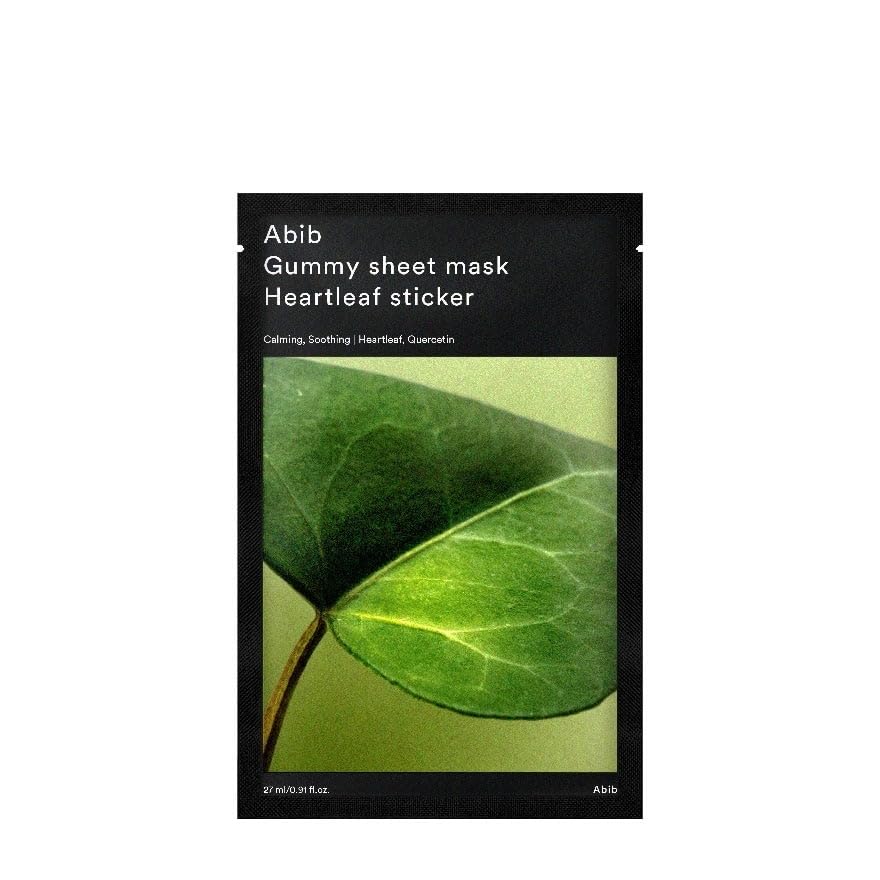 Abib Heartleaf Gummy Sheet Mask 27ml