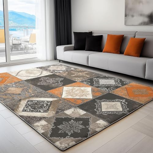 Tapete Boho Rectangular 118.9x88.3 cm Microfibra miniatura 2