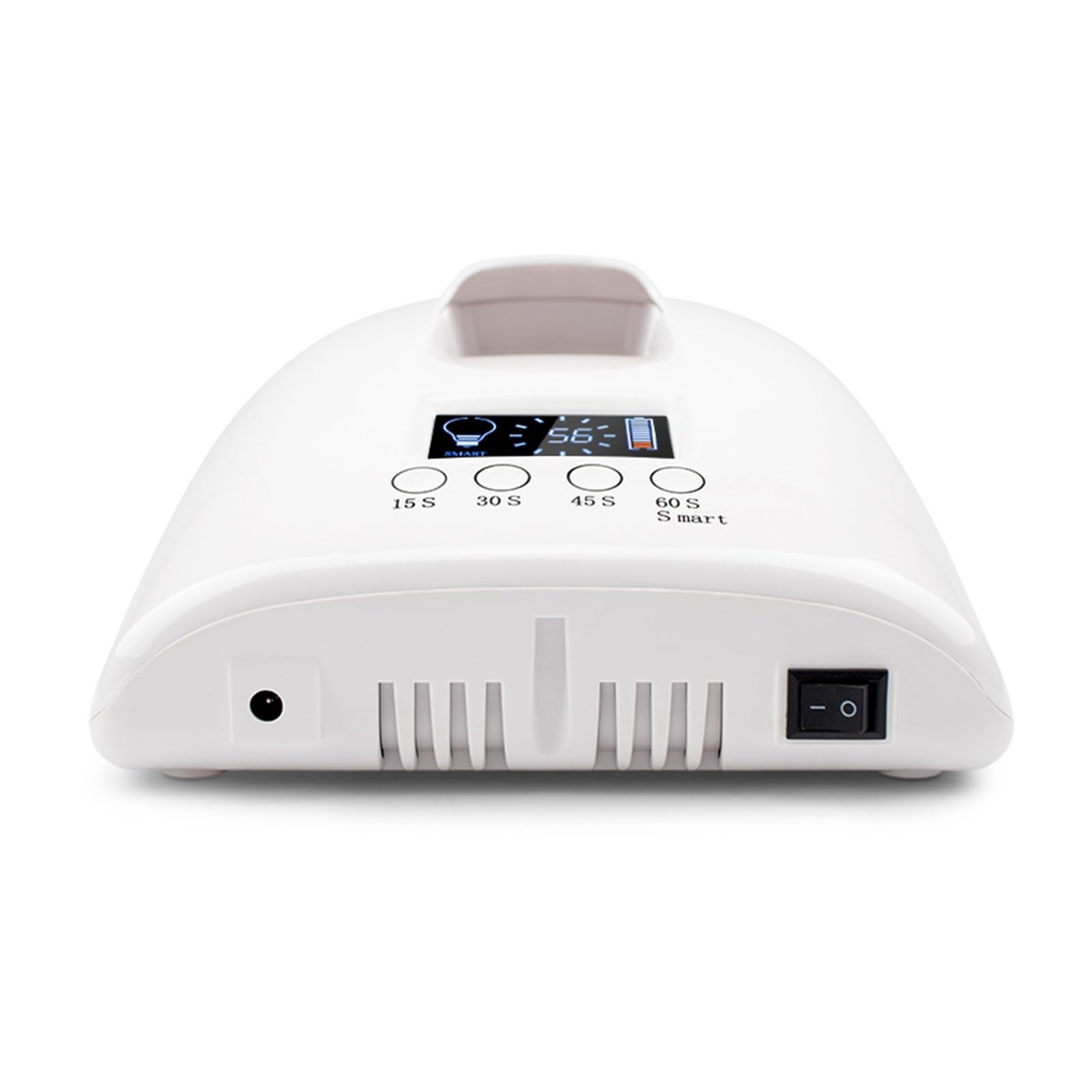 Lampa UV do Paznokci, Lampa LED UV do paznokci Bezprzewodowa CZERWONA lampa Bezprzewodowa 60 W Lampa LED UV do paznokci do utwardzania lakieru żelowego Bezprzewodowa z baterią litową 60 W Pro Light,D