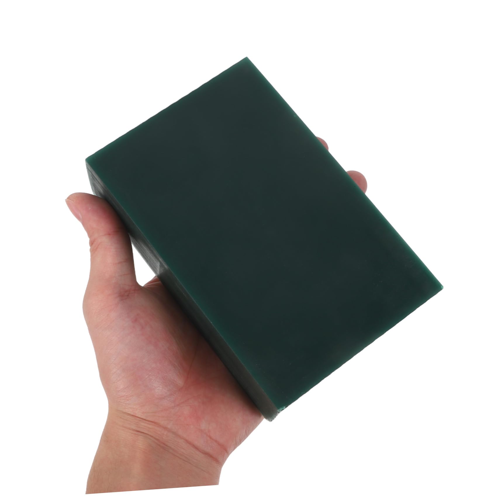 SOLUSTRE Blocco di Cera Cera per per Intaglio per Creazione Prototipi e Stampi, Resistente Verde per Artigiani Esperti