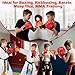 3-in-1 Boxing Gloves Punching Mitts Kick Pack Set for Kids, Curved Boxing Mitts Focus Pads, Adjustable Taekwondo Kick Pad, Gloves for Kicking Karate Kickboxing Muay Thai MMA Training