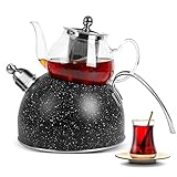 tetera turca aliexpress  Turkish teapot-TB22 (Black)