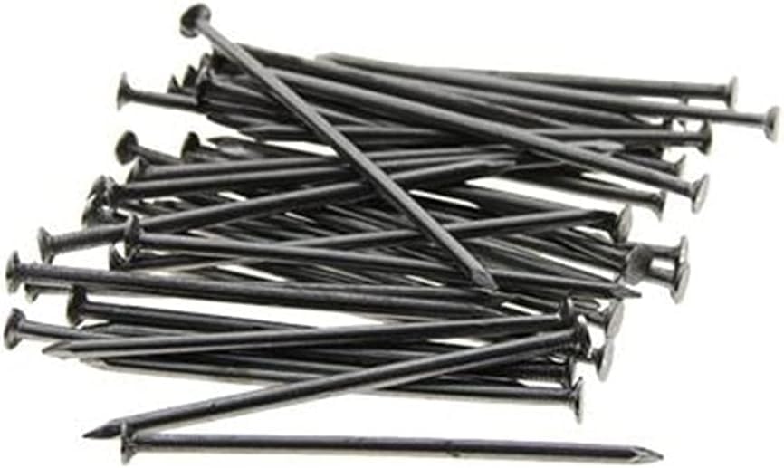 Clavos de acero para madera, 2.5 pulgadas, 110 piezas, marca OqcEha miniatura 1