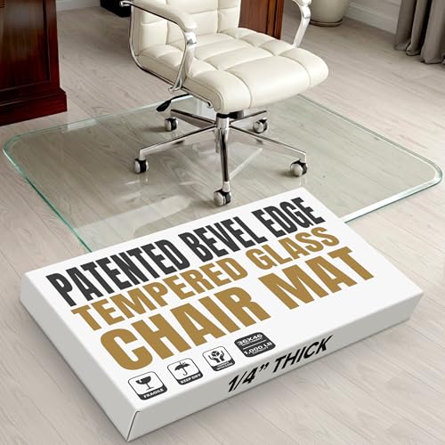 Premium Tempered Glass Chair Mat