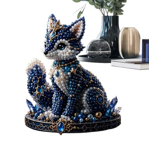 Juego de manualidades de animales con cuentas 3D centro de mesa educativo para niñas y principiantes