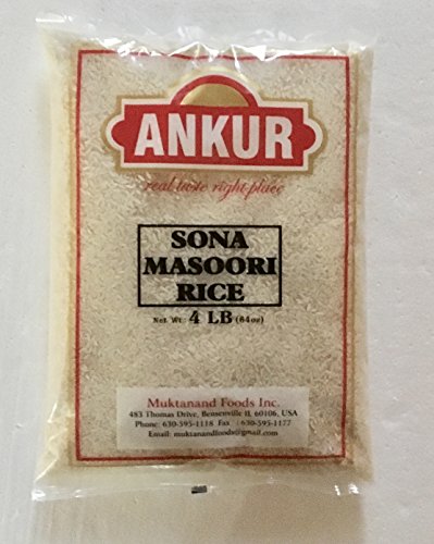 Ankur Sona Masoori Rice - 4 lb