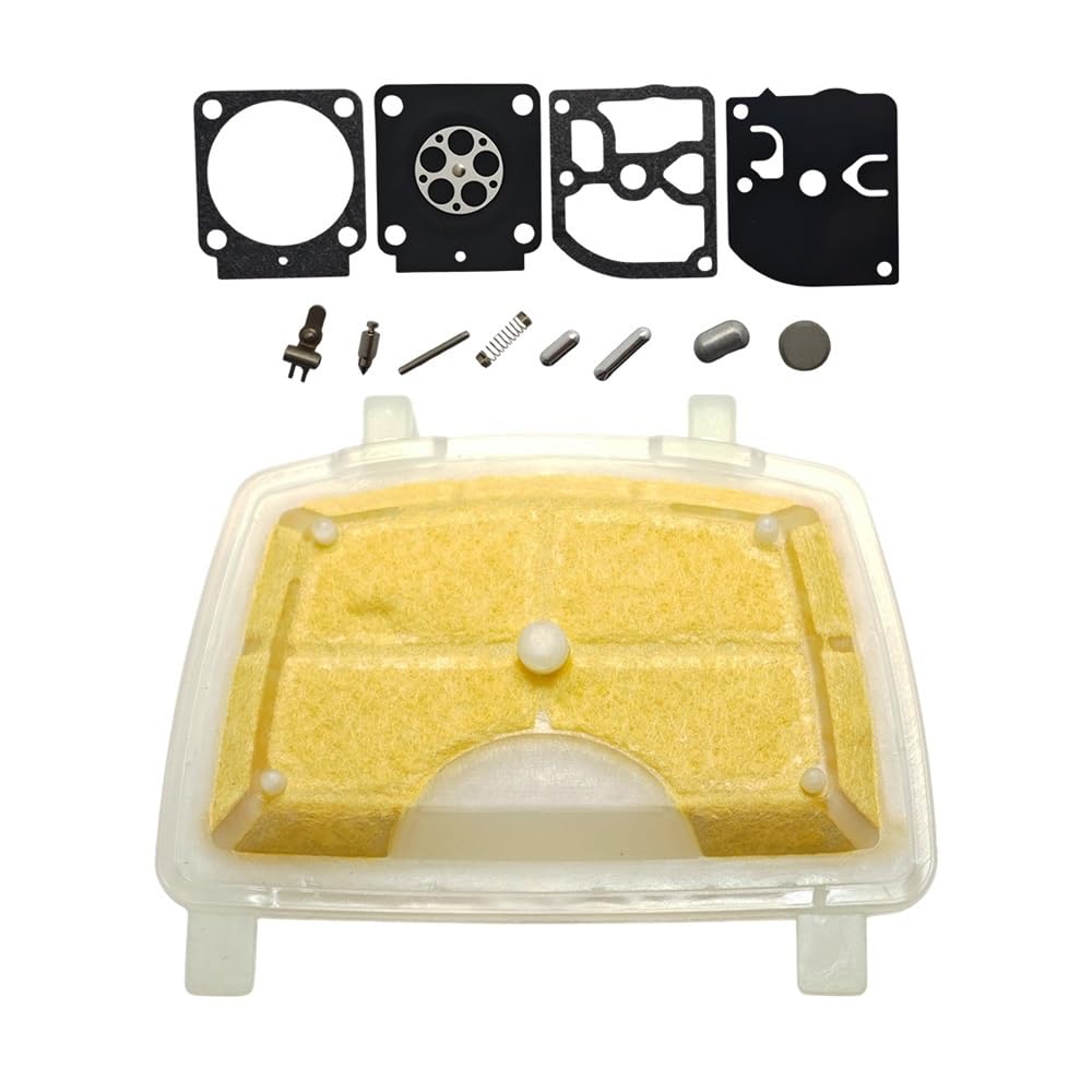 Kit de Filtro de Aire y carburador for Motosierra MS171, MS181 y MS211