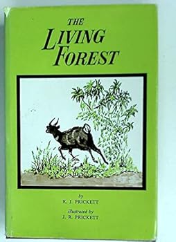 Hardcover The living forest, Book