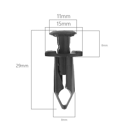Miniatura 5 de Clips de plástico para guardabarros de repuesto para Honda Rancher Foreman Rubicon Rincon TRX680 TRX650 (paquete de 50)