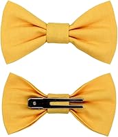 Vista 37 de Handmade Pre-Tied Clip on Bow Tie for Baby to Young Boy