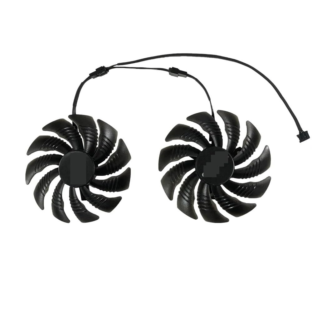 2 Pezzi T129215SU, Diametro 90 mm, Ventola per Scheda Grafica, dissipatore GPU, per GeForce per Gigabyte GTX1070 GTX 1070 GV-N1070WF2 OC WINDFORCE