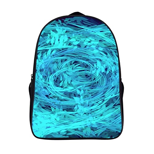 Sac à dos scolaire durable et confortable pour jeunes - Cartable bleu 3D Cool
