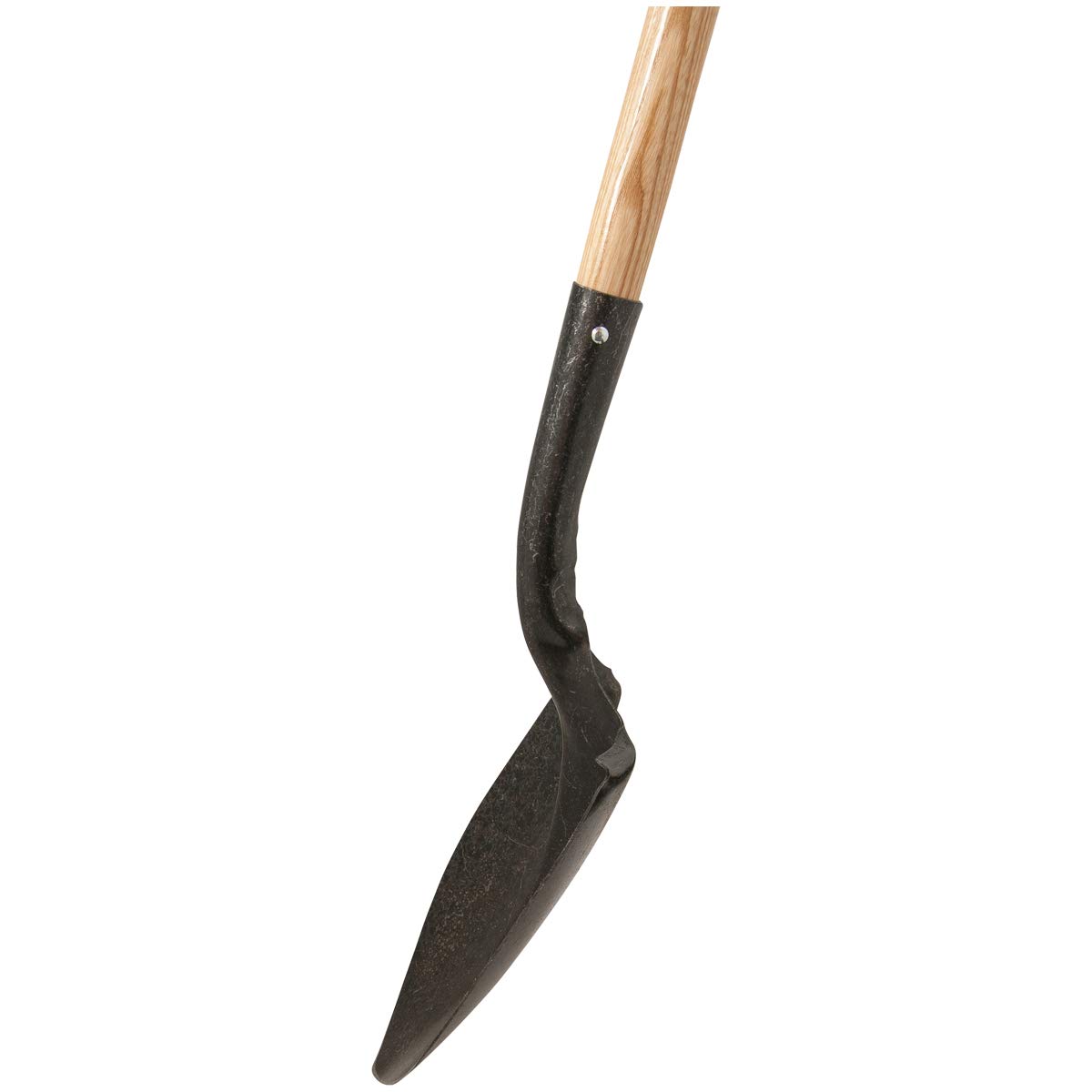 SHW-FIRE - Pala para azada con protección antideslizante – mango largo de 120 cm – para una jardinería eficiente