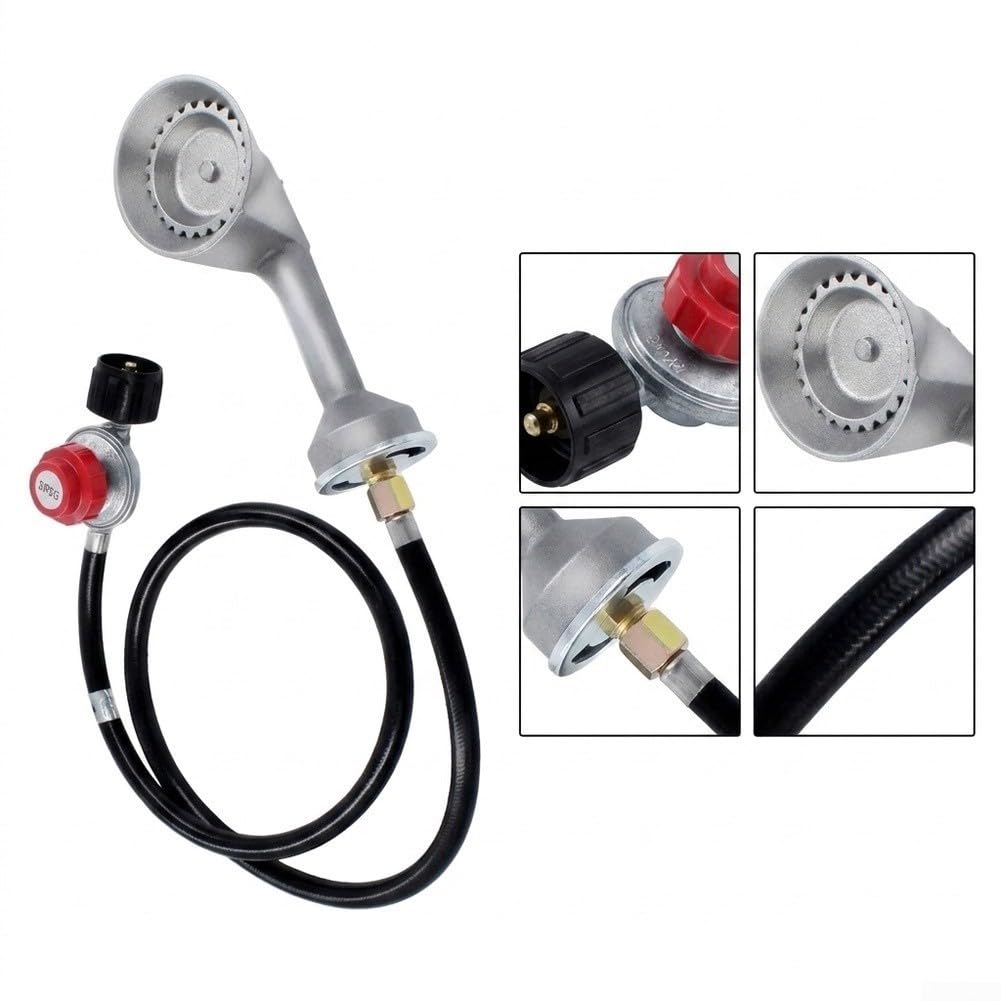 Gasbrenner für gusseisen 0-20 PSI Regelbar Propan Gasbrenner