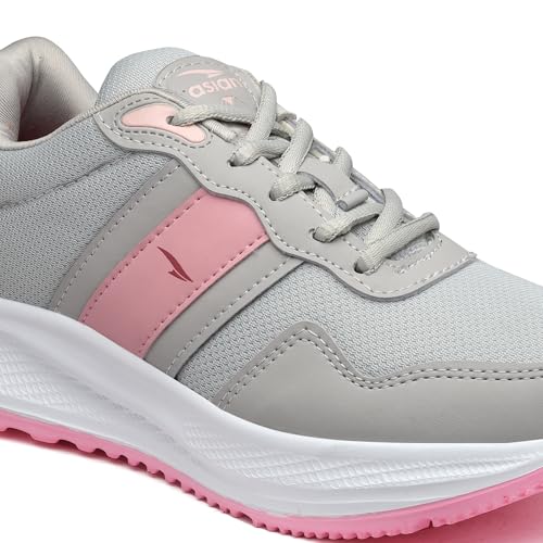 Image of ASIAN Women DESTINY-01 Running and Casual wear Running Shoes with Laces, Lightweight and Comfortable Shoes Gym and Sports Shoes for Women & Girls with Stylish Design
