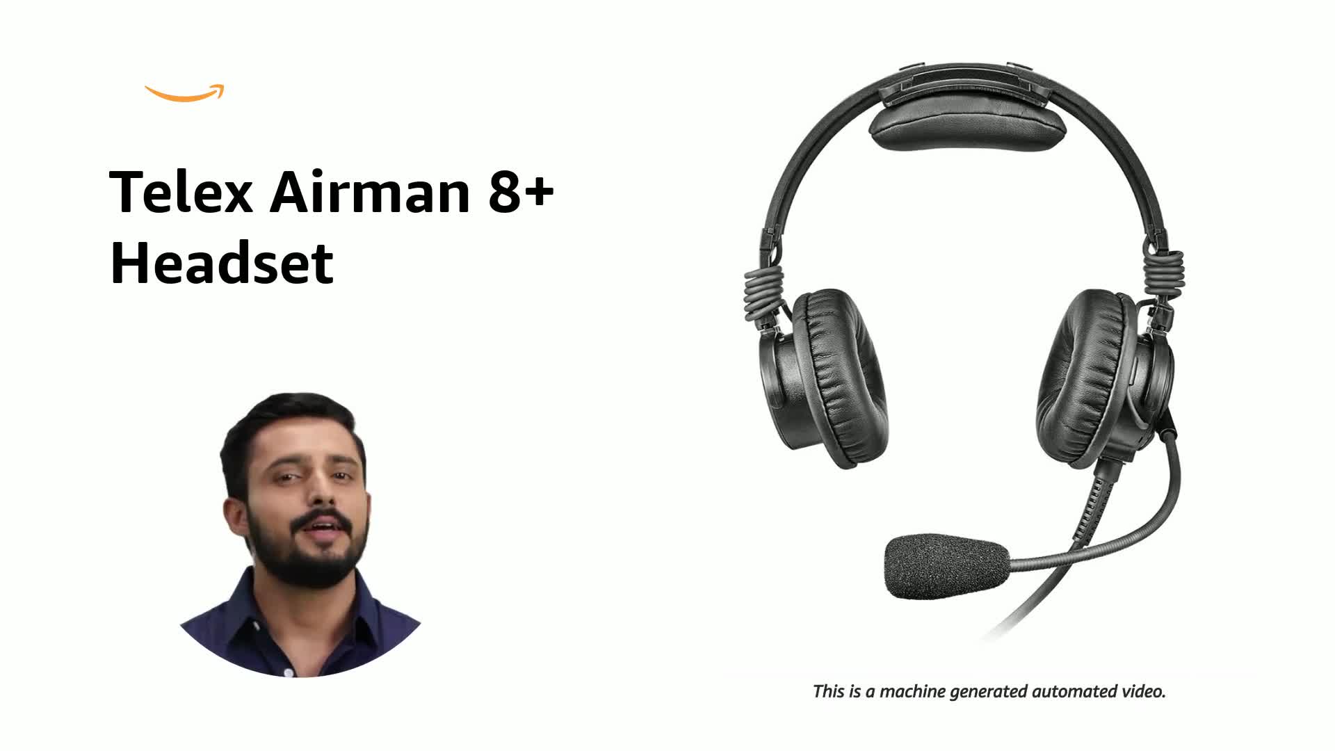 Telex Airman 8+ ANR Headset - Dual GA Plugs : Amazon.in: Electronics
