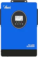 Inversor solar de 6000W 48V CC a 220-240 VCA, inversor de onda senoidal pura com controlador de carga MPPT