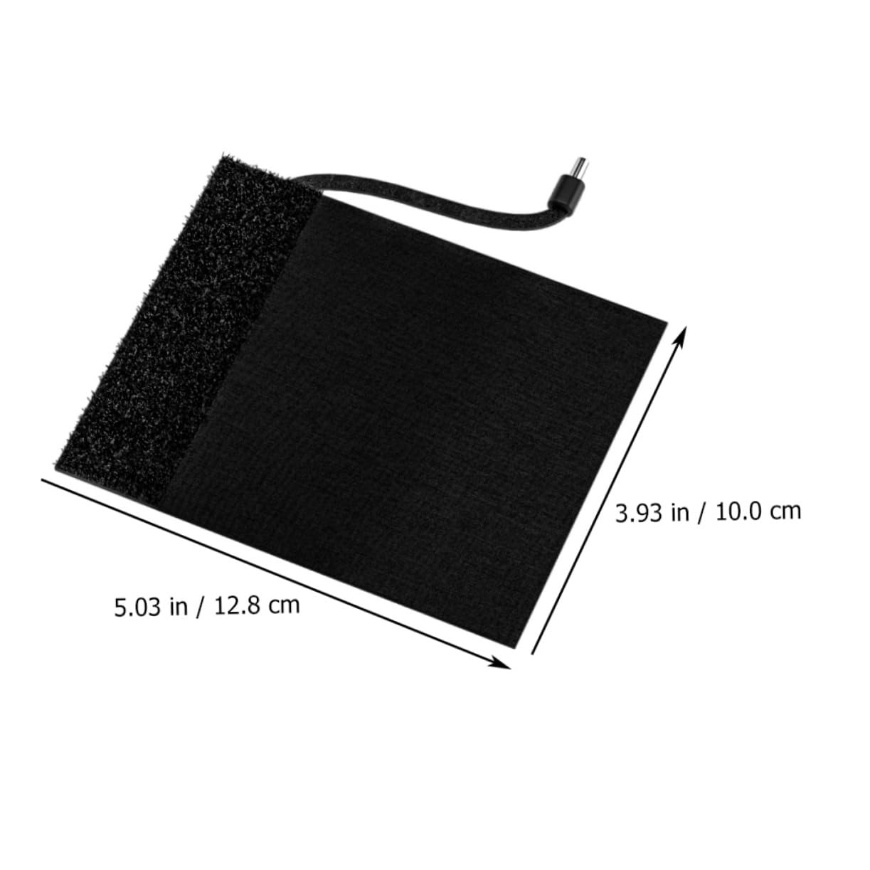 CALLARON Poignée Chauffante pour Moto 12v, Coussin Chauffant Adhésif Grips, Noir, Fils de Connexion, Garde les Mains au Chaud