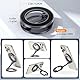 Itramax Handyhalterung Magnetisch für Fitnessstudio,Doppelter Ring Verstellbar Gym HandyStänder,Magnetischer Handyhalter 360° Drehung Handy Halterung für iPhone 16 15 14 13 12 Pro Max,Mag/Safe Hülle