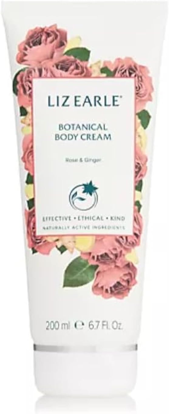 Liz Earle | Rose & Ginger | Botanical Body Cream | 200mL