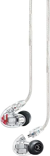 Miniatura 6 de Shure Auriculares con aislamiento de sonido SE846 Gen 2 con cable desmontable de 64" - Transparente