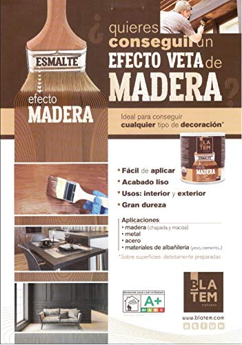 EFECTO VETA DE MADERA NOGAL CLARO